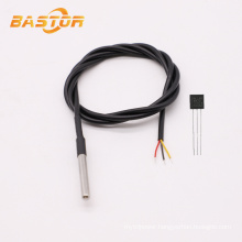 High quality Custom digital waterproof high temperature Sensor ds18b20 with Cable 1m 2m 3m 5m 10m